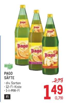 PAGO SÄFTE