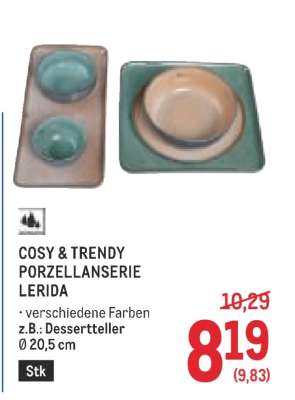 COSY & TRENDY PORZELLANSERIE LERIDA