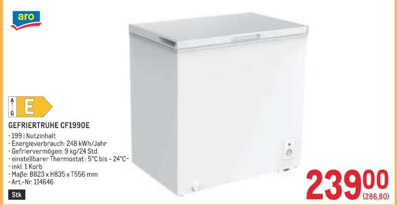 GEFRIERTRUHE CF1990E