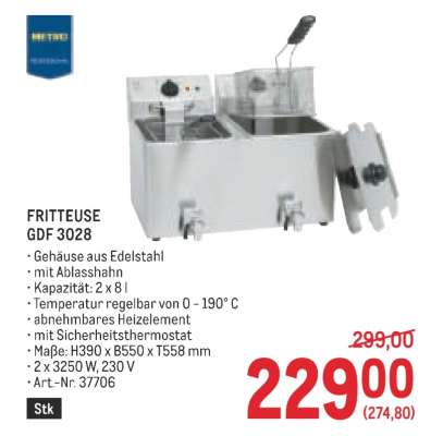 FRITTEUSE GDF 3028