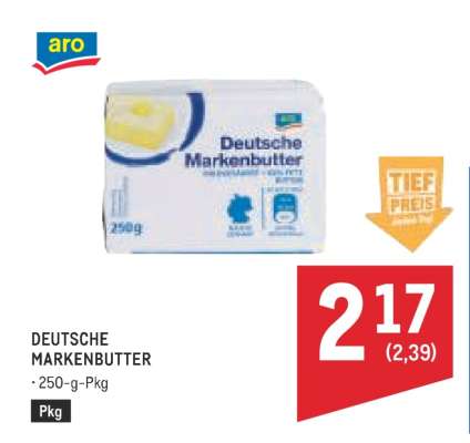Deutsche Markenbutter