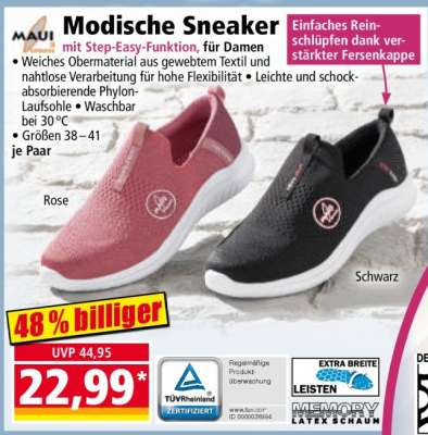 Modische Sneaker