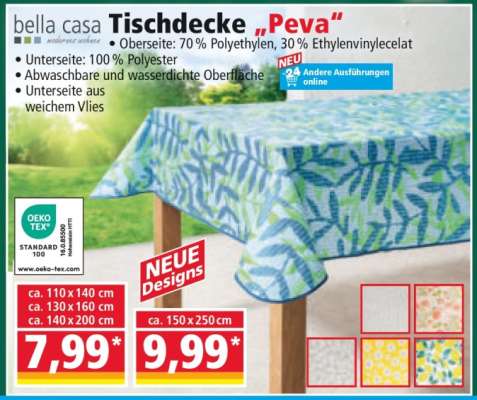 bella casa Tischdecke „Peva“