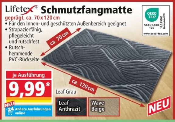 Lifetex Schmutzfangmatte
