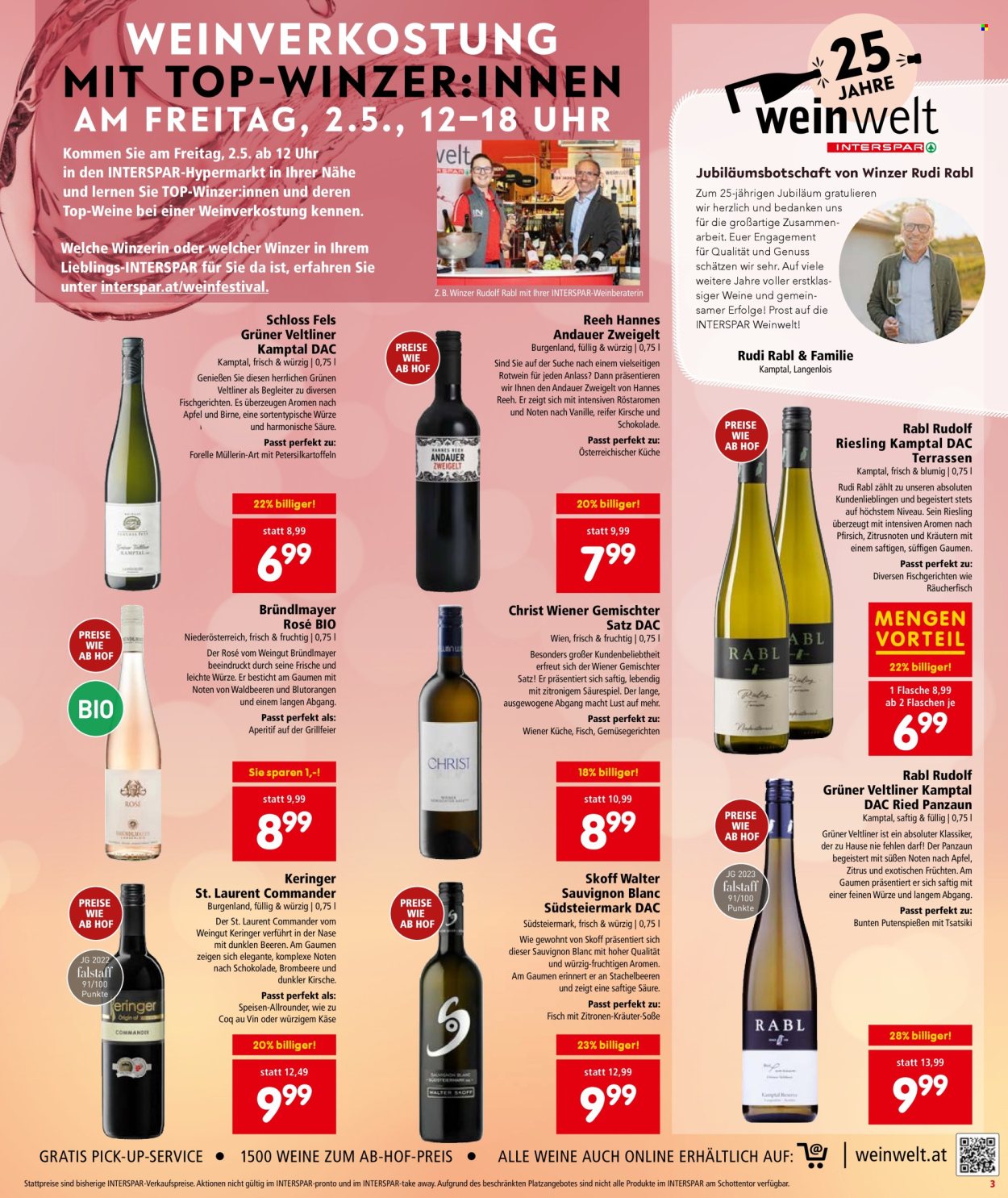 Angebote INTERSPAR - 30.4.2025 - 7.5.2025. Seite 1