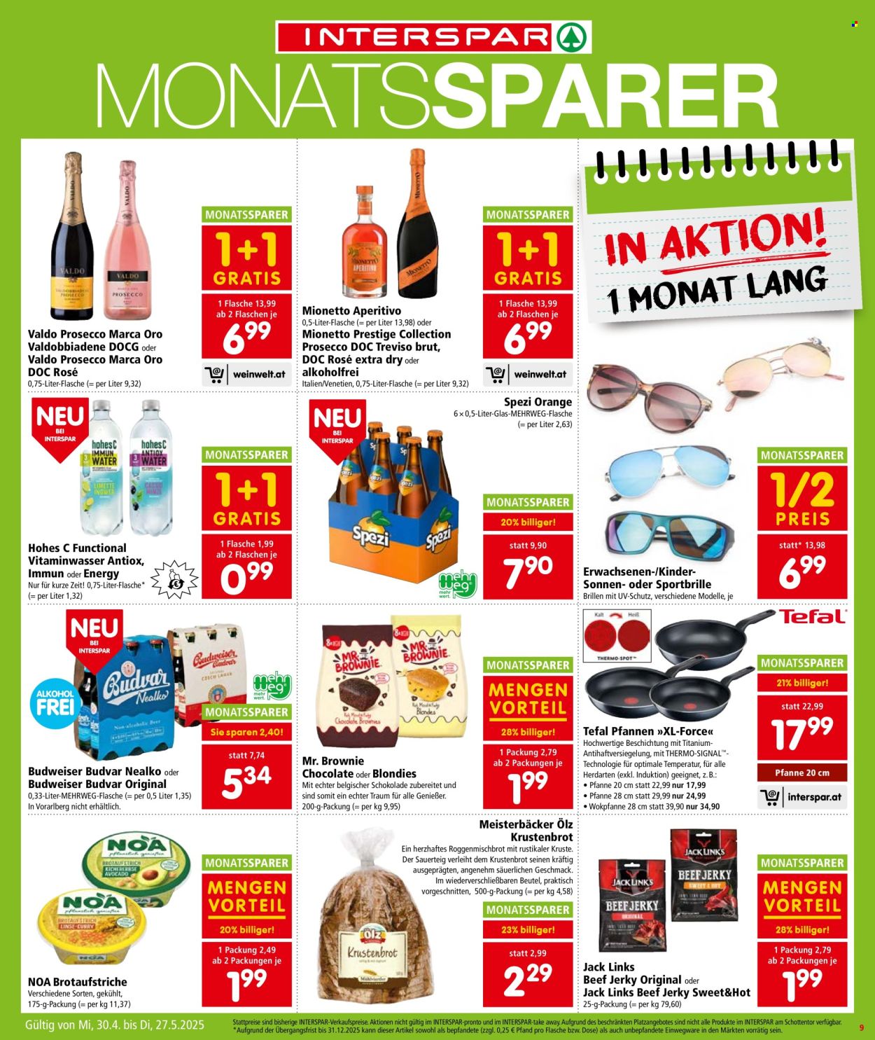Angebote INTERSPAR - 30.4.2025 - 7.5.2025. Seite 1