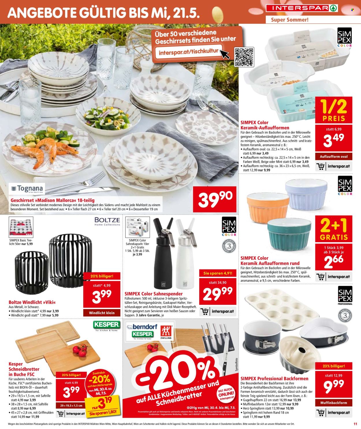 Angebote INTERSPAR - 30.4.2025 - 7.5.2025. Seite 1