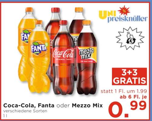 Coca-Cola, Fanta oder Mezzo Mix