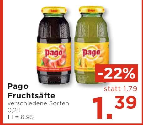 Pago Fruchtsäfte