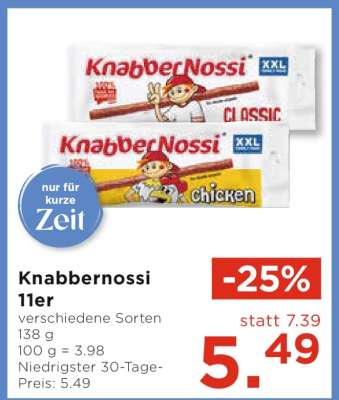 Knabbernossi 11er