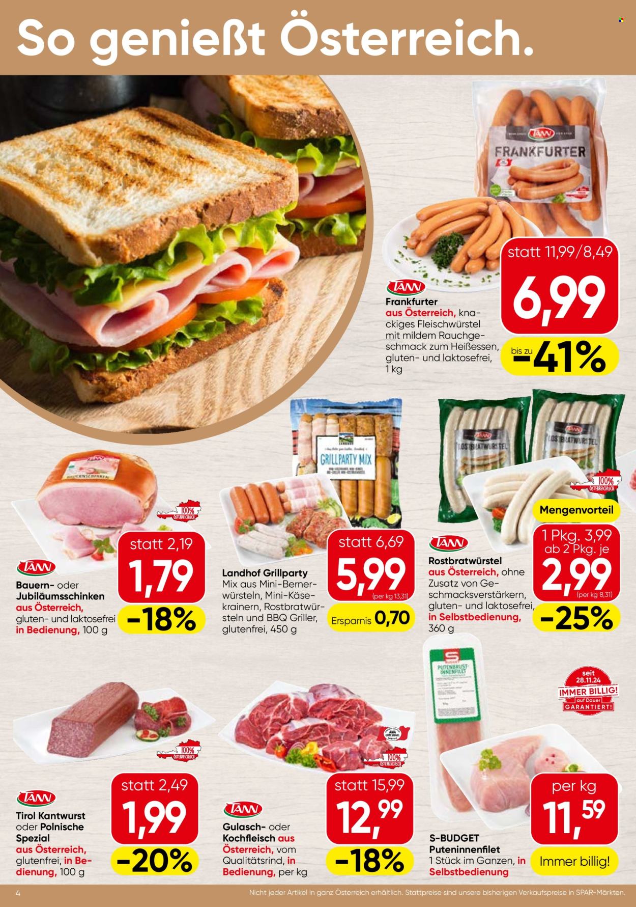 Angebote SPAR - 30.4.2025 - 7.5.2025. Seite 1