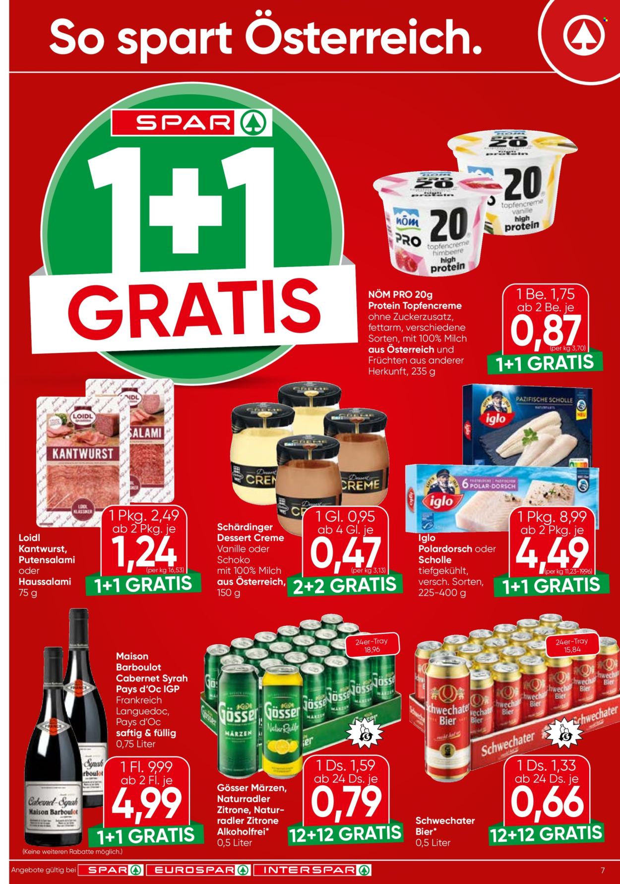 Angebote EUROSPAR - 30.4.2025 - 7.5.2025. Seite 1