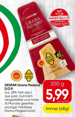 DESPAR Grana Padano D.O.P.