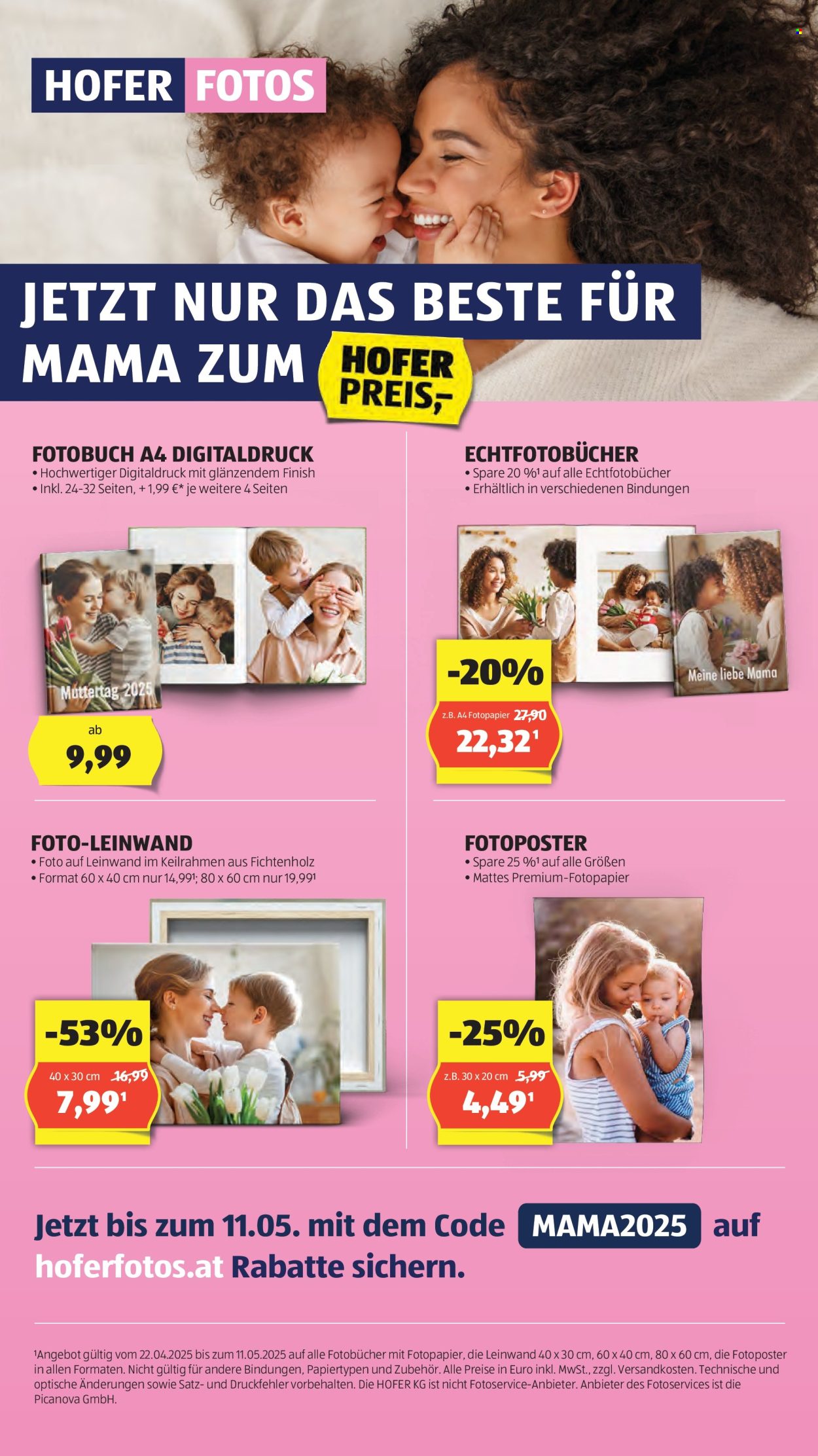 Angebote Hofer - 2.5.2025 - 8.5.2025. Seite 1