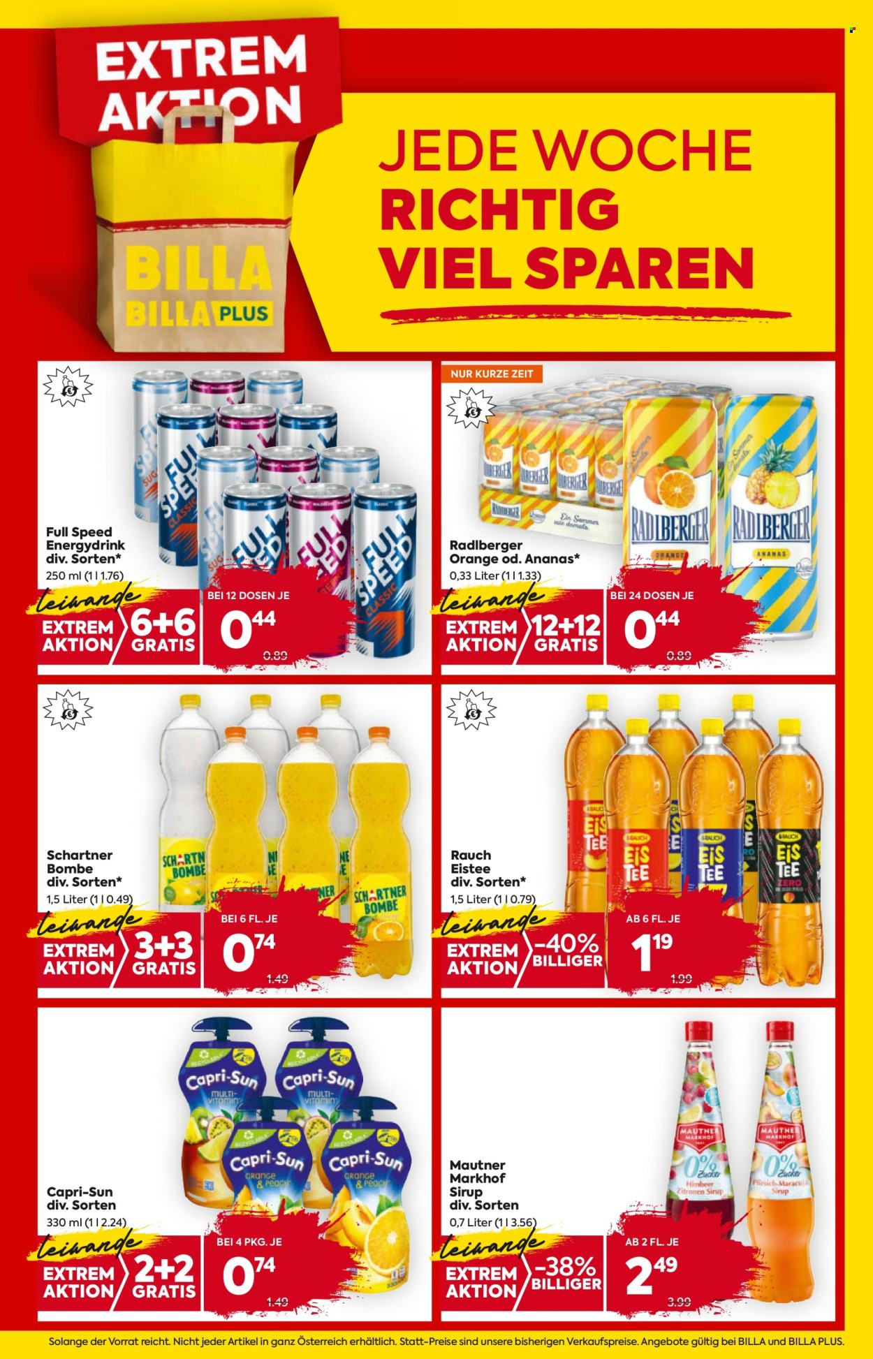 Angebote Billa - 30.4.2025 - 7.5.2025. Seite 1