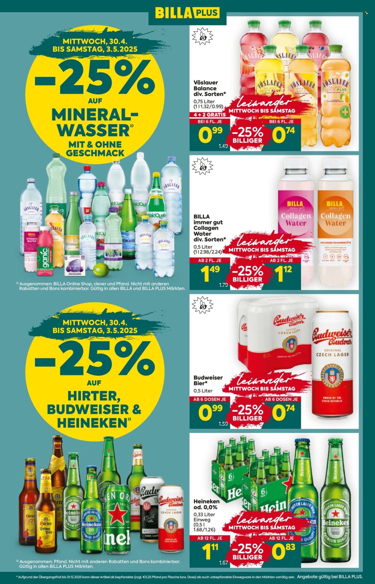 Angebote Billa Plus - 30.4.2025 - 7.5.2025. Seite 1