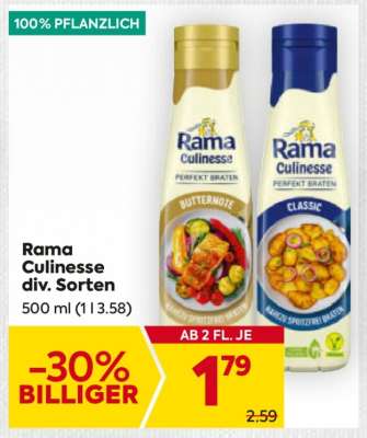 Rama Culinesse div. Sorten