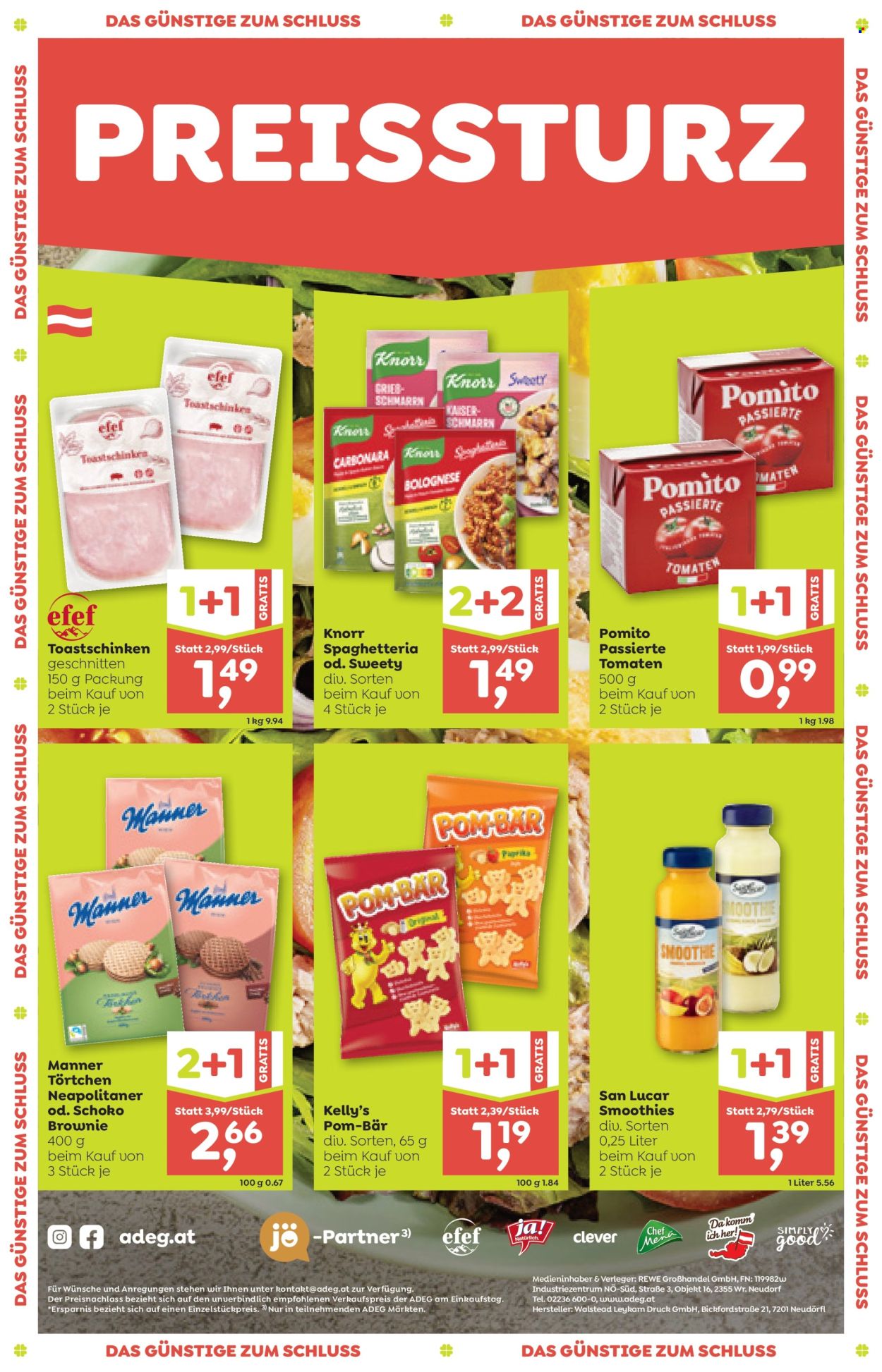 Angebote ADEG - 30.4.2025 - 7.5.2025. Seite 1