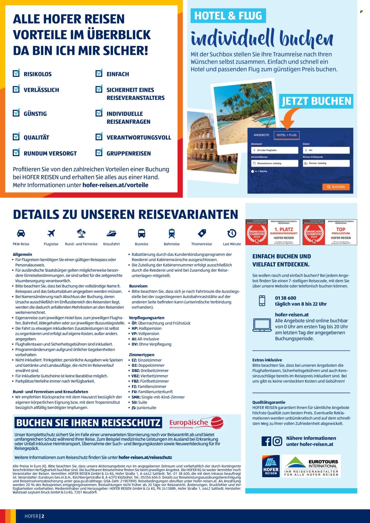 Angebote Hofer - 30.4.2025 - 27.5.2025. Seite 1