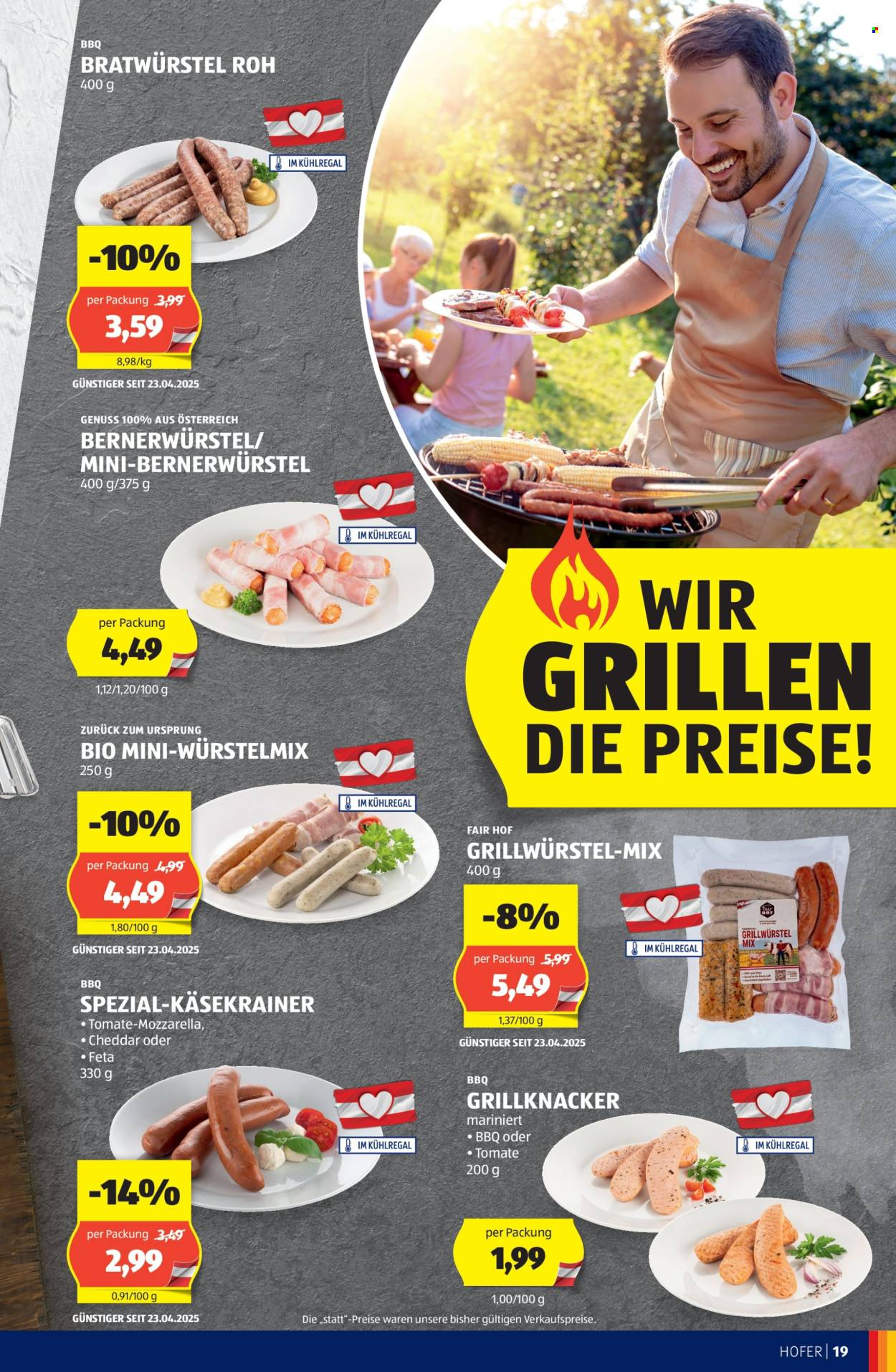 Angebote Hofer. Seite 1