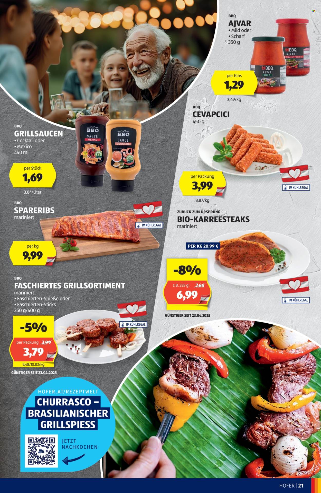 Angebote Hofer. Seite 1