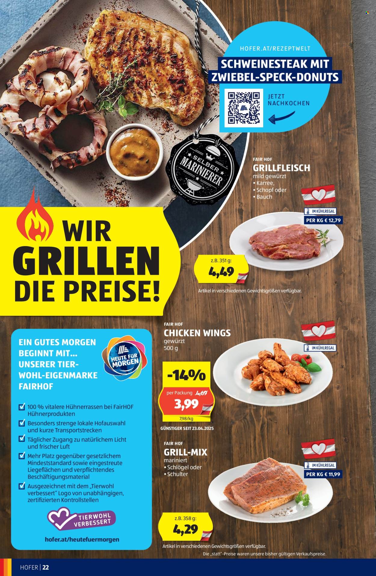 Angebote Hofer. Seite 1