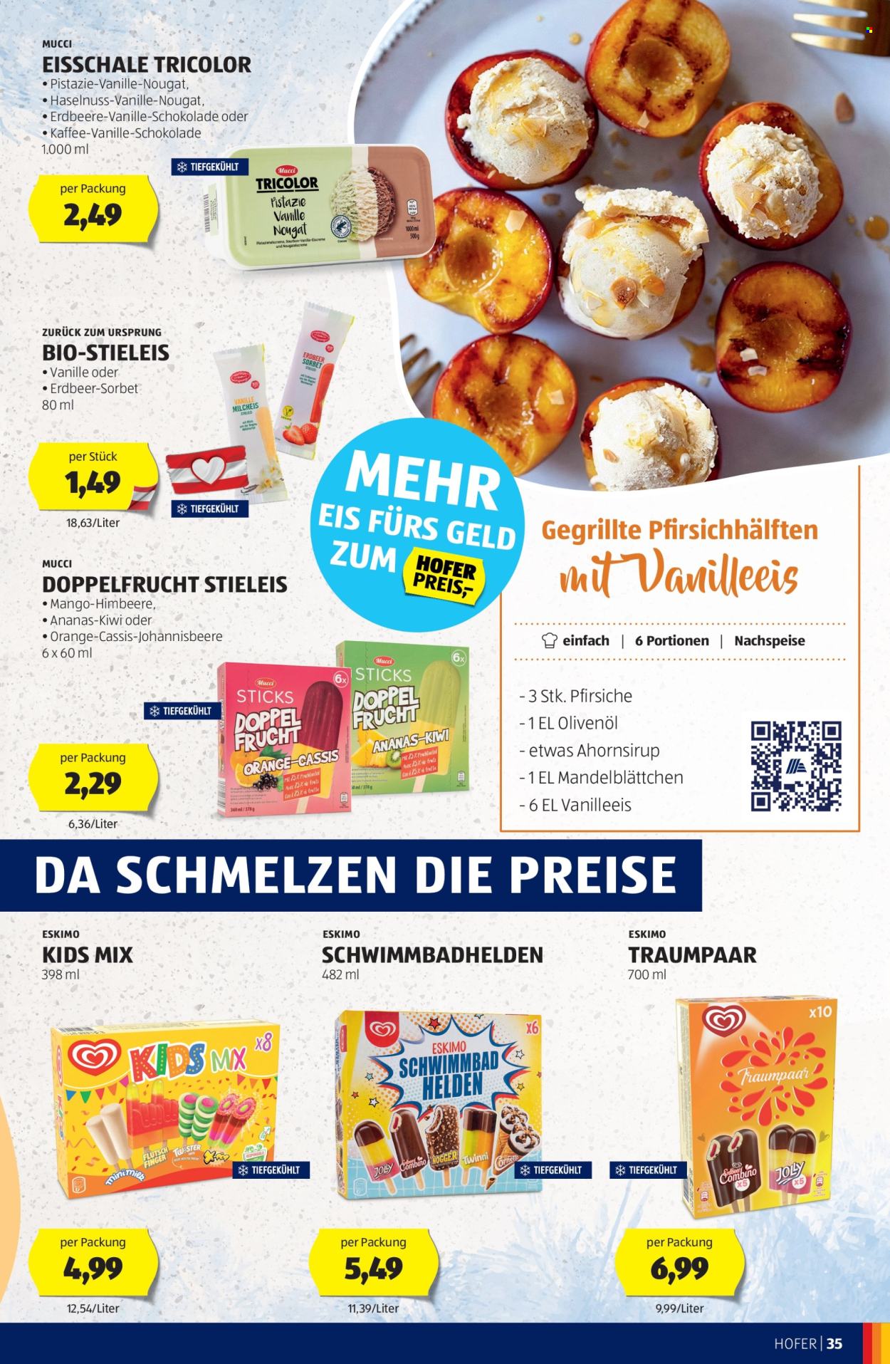 Angebote Hofer. Seite 1