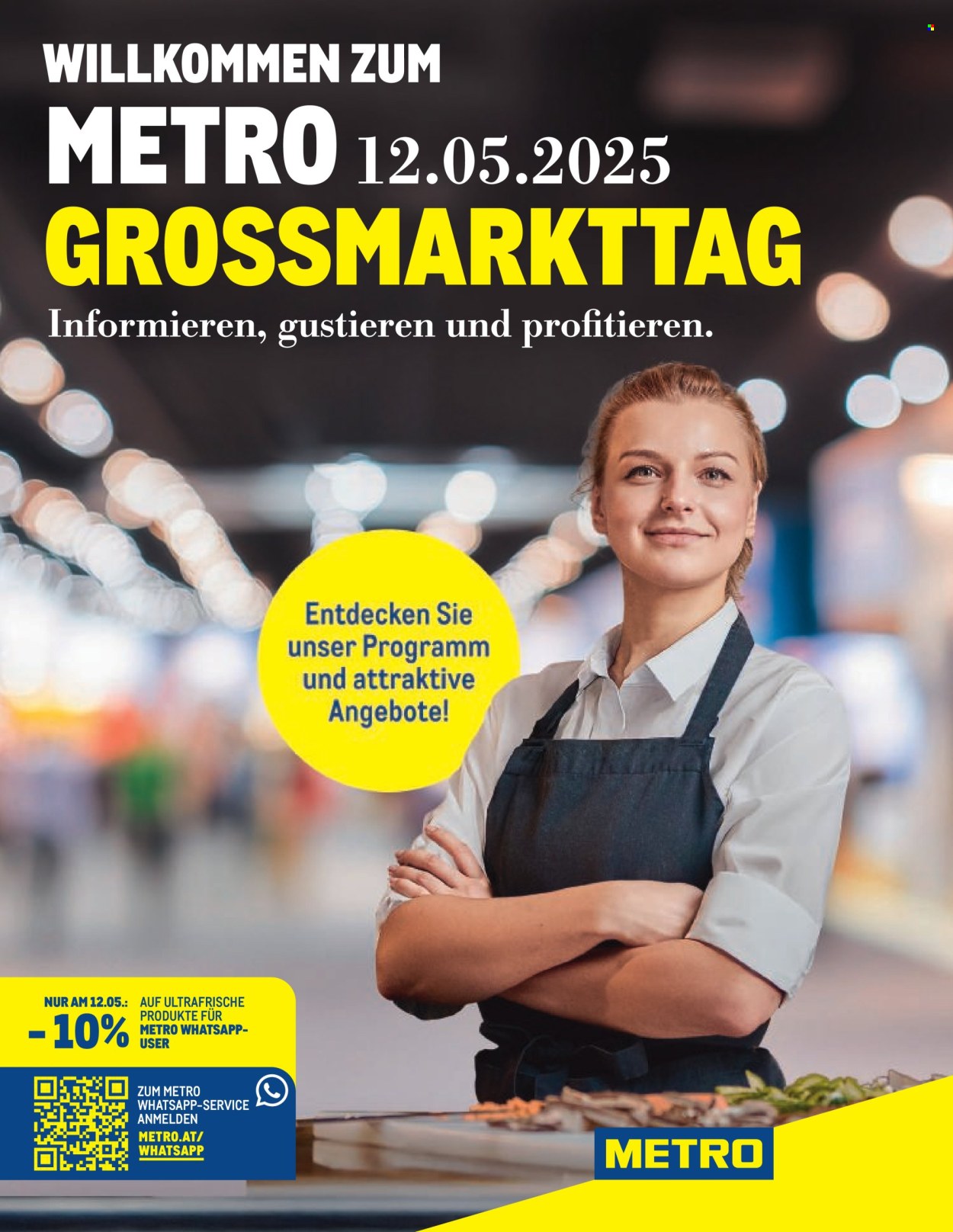 Angebote Metro - 12.5.2025 - 12.5.2025. Seite 1