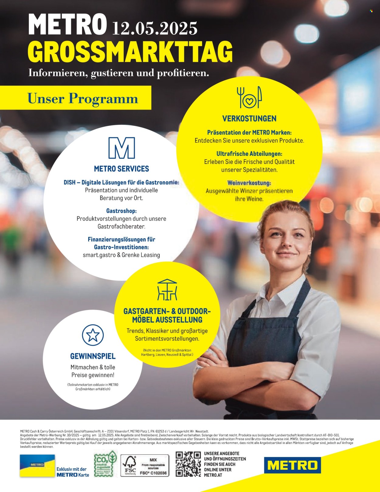 Angebote Metro - 12.5.2025 - 12.5.2025. Seite 1