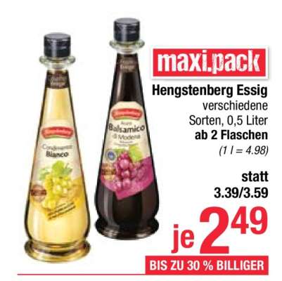 Hengstenberg Essig