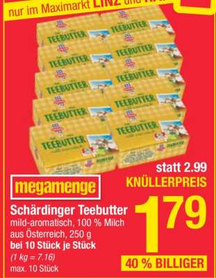 Schärdinger Teebutter
