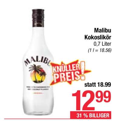 Malibu Kokoslikör