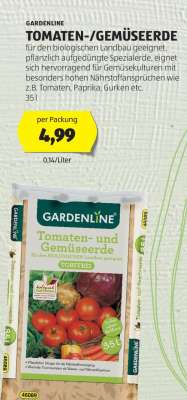 GARDENLINE TOMATEN-/GEMÜSEERDE