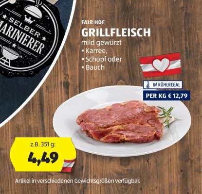 FAIR HOF GRILLFLEISCH