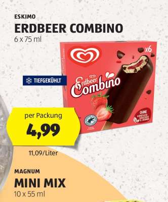 ESKIMO ERDBEER COMBINO