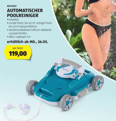 AUTOMATISCHER POOLREINIGER