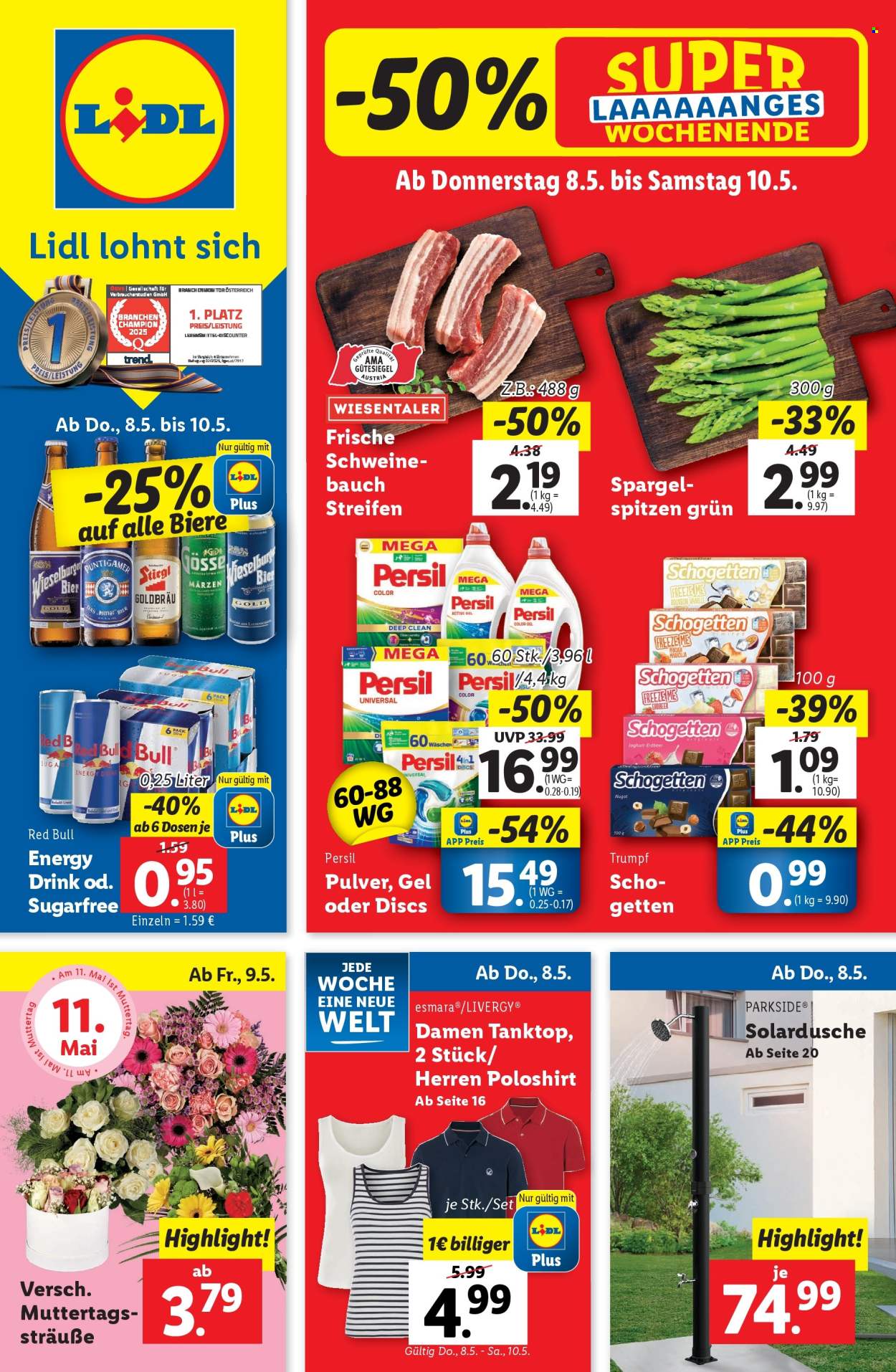 Leták Lidl - 8.5.2025 - 14.5.2025. Strana 1