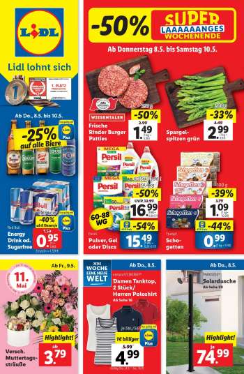 Angebote Lidl - 8.5.2025 - 14.5.2025.