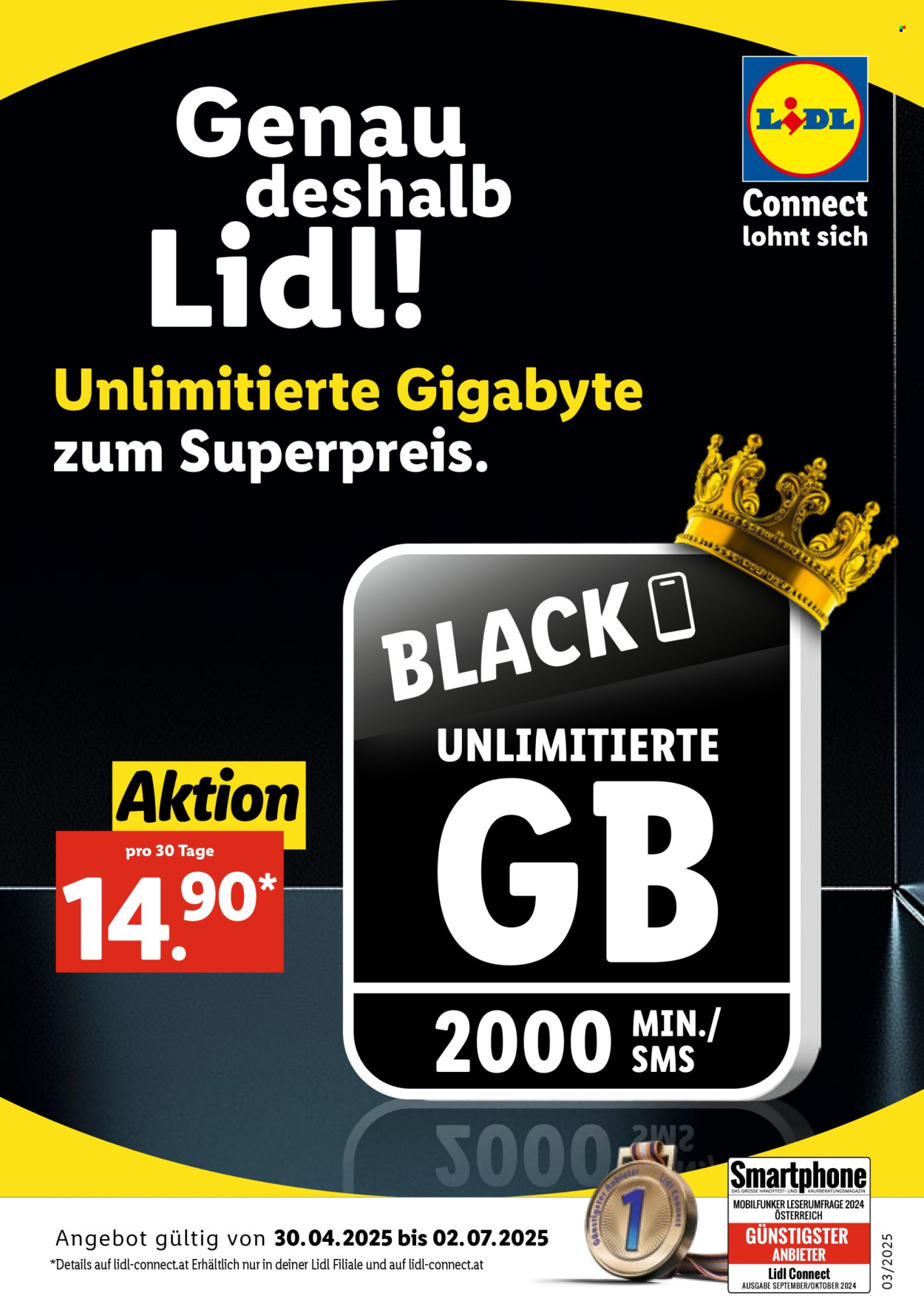 Leták Lidl. Strana 1