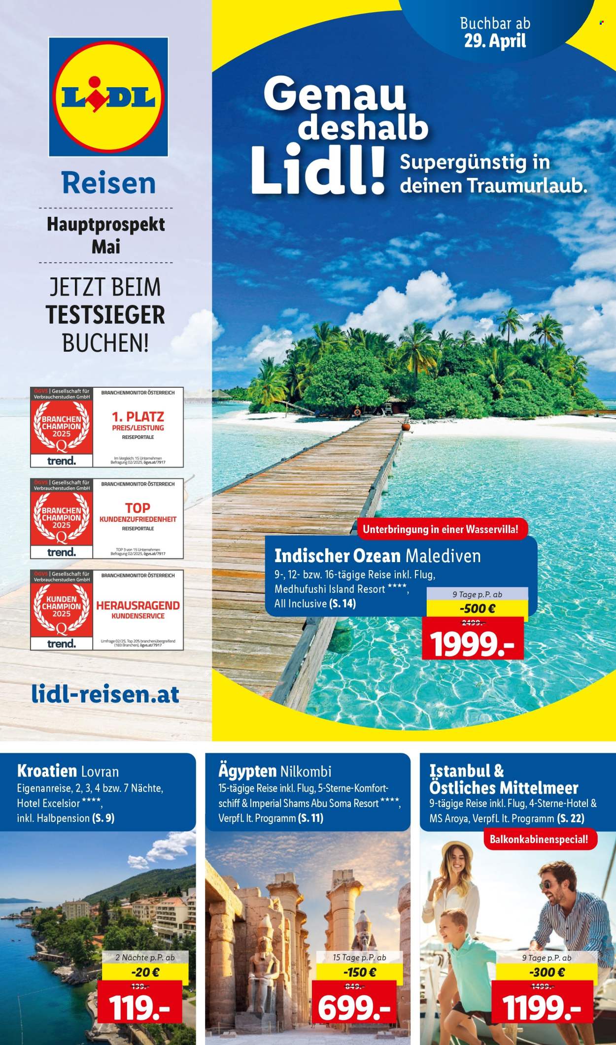 Leták Lidl. Strana 1