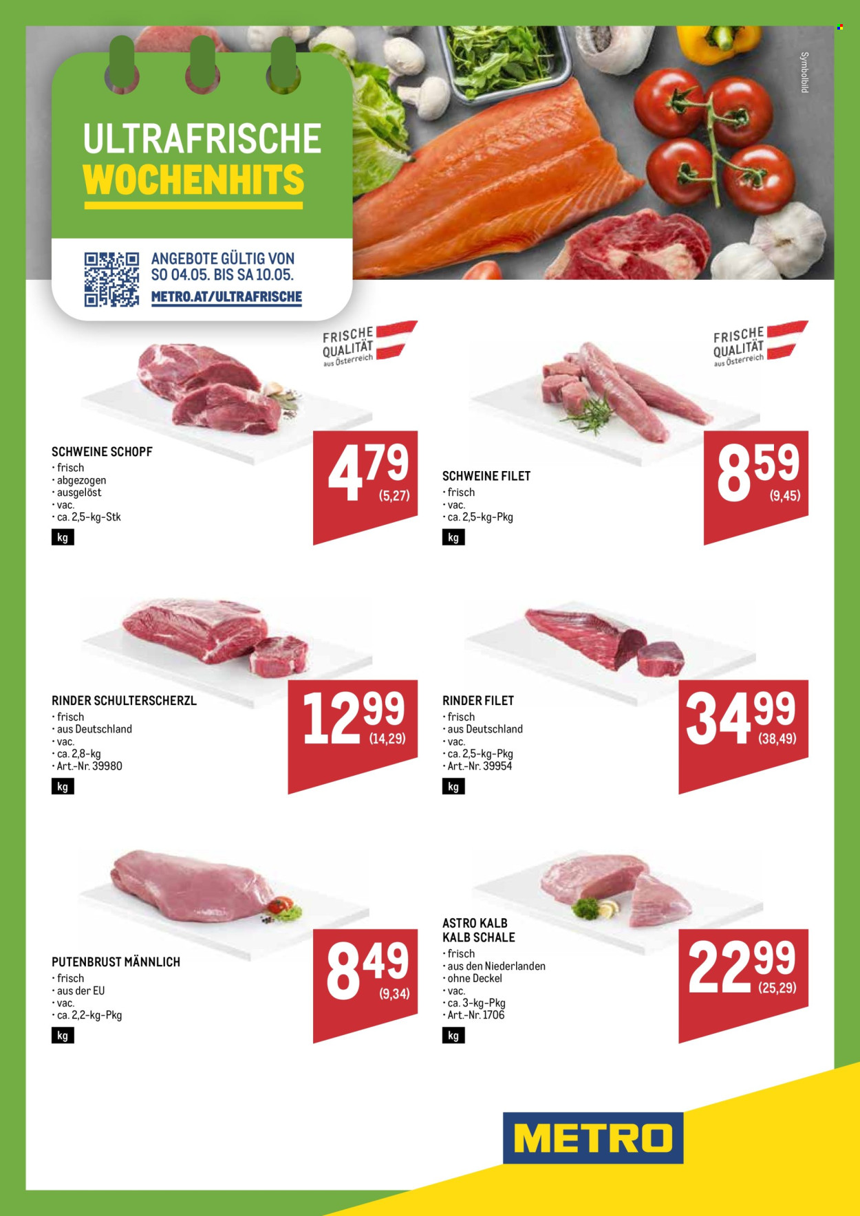 Angebote Metro - 4.5.2025 - 10.5.2025. Seite 1
