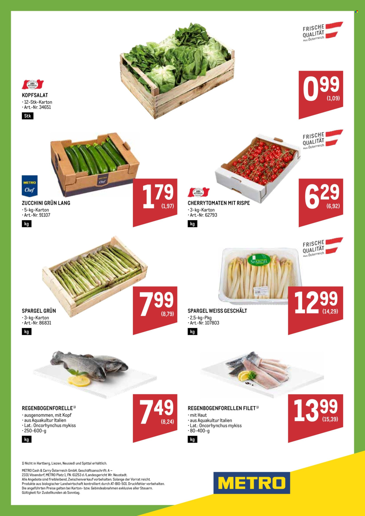 Angebote Metro - 4.5.2025 - 10.5.2025. Seite 1