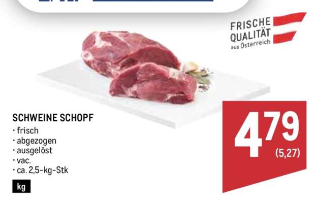 Schweine Schopf