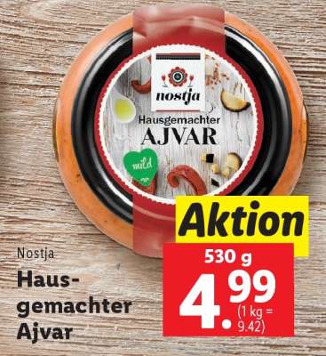 Nostja Hausgemachter Ajvar