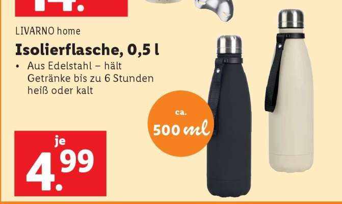 Isolierflasche, 0,5 l