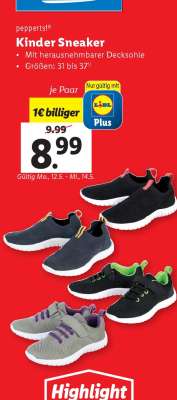 pepperts!® Kinder Sneaker