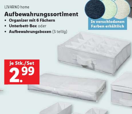 Aufbewahrungssortiment
