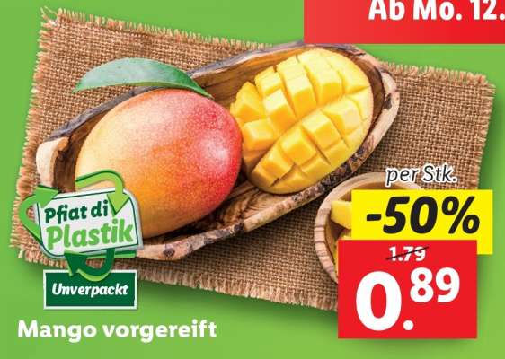 Mango vorgereift