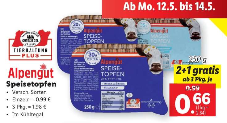 Alpengut Speisetopfen