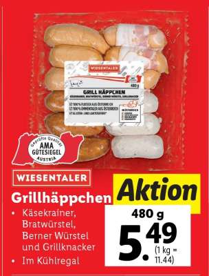 WIESENTALER Grillhäppchen